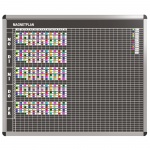 Klassen-Plantafel,  8 Stunden Mo-Fr, für 30 Klassen, 103x137 cm, 